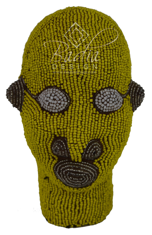 Multi-Color African Beaded Heads - HD241