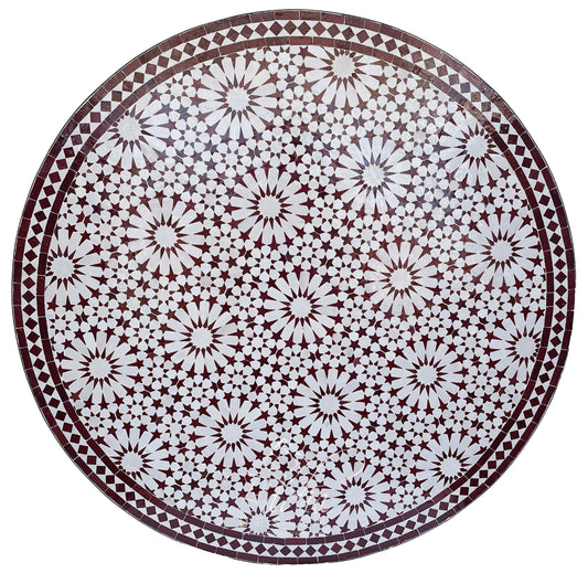 Moroccan Mosaic Tile Table Top