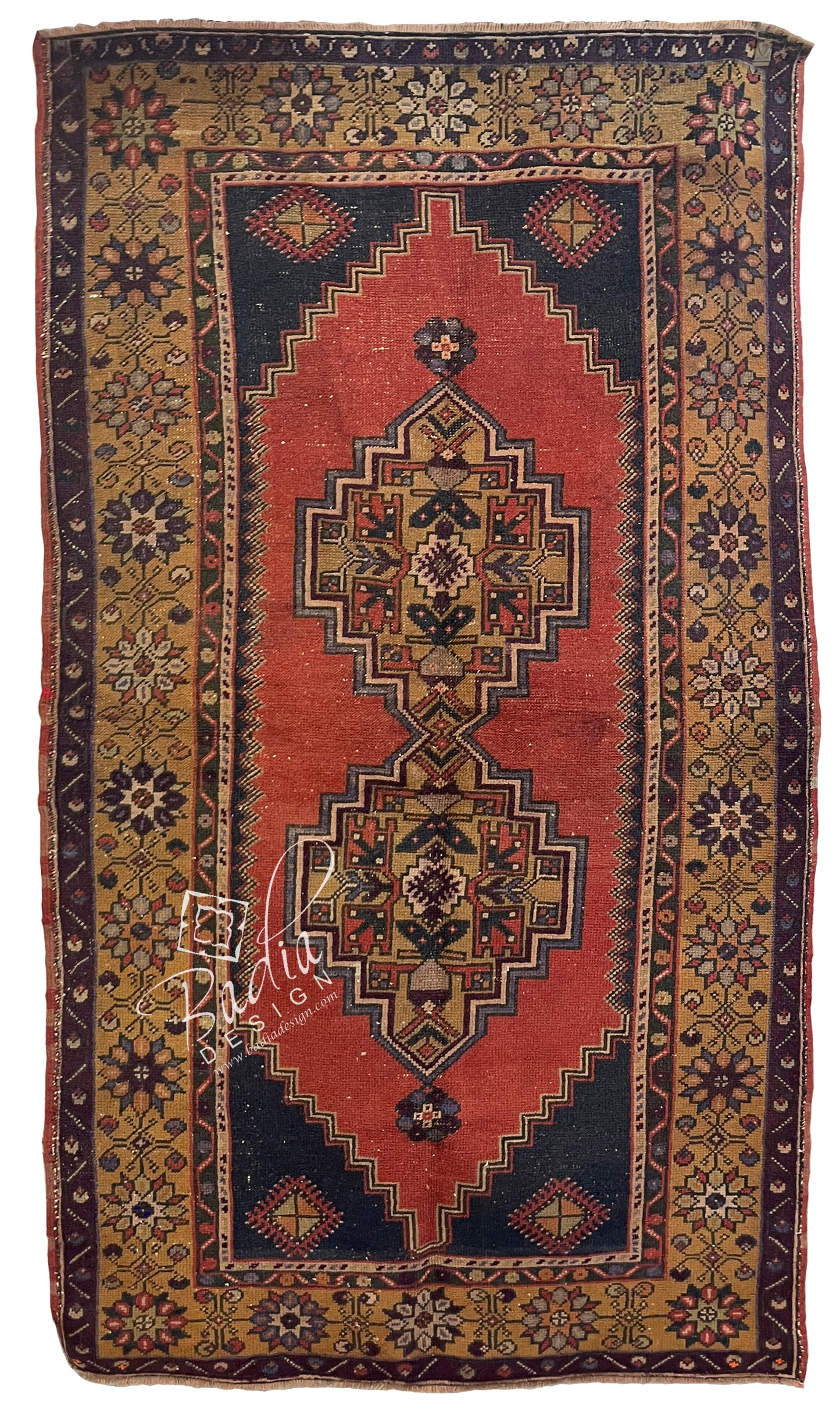 Red Turkish Style Rug