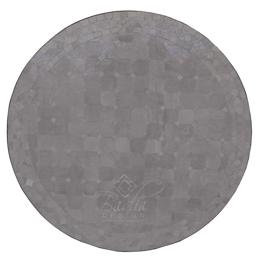 Round Mosaic Tile Table Top