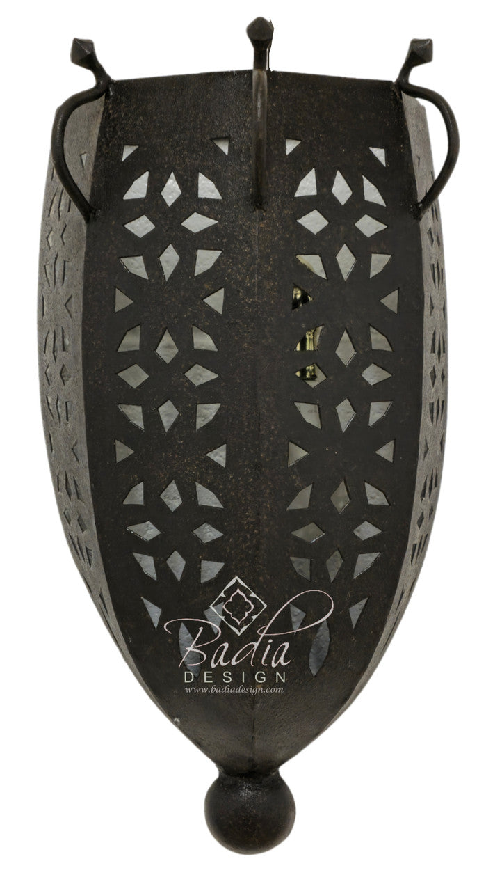 Rustic Iron Wall Sconce