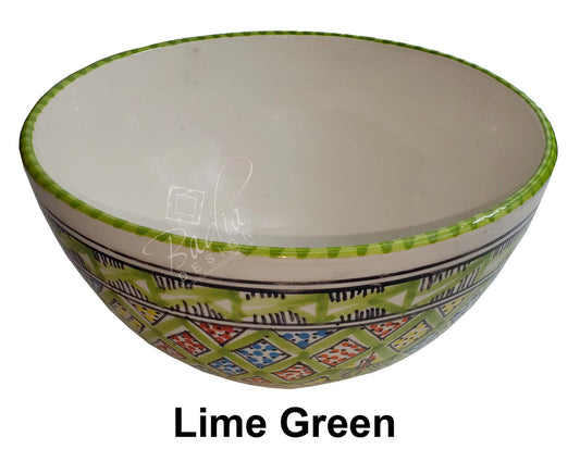 Small Multi Color Hand Painted Ceramic Bowl