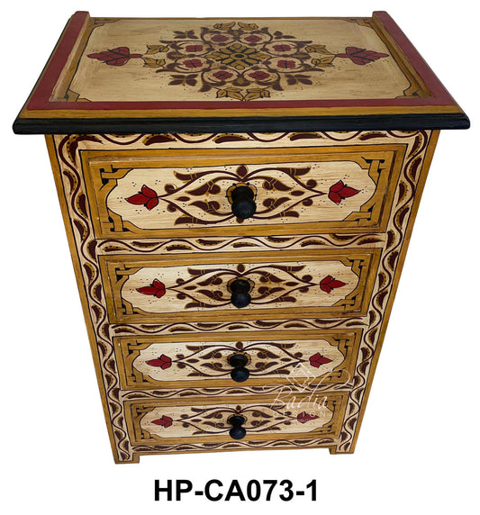 Hand Painted Cabinet Nightstand