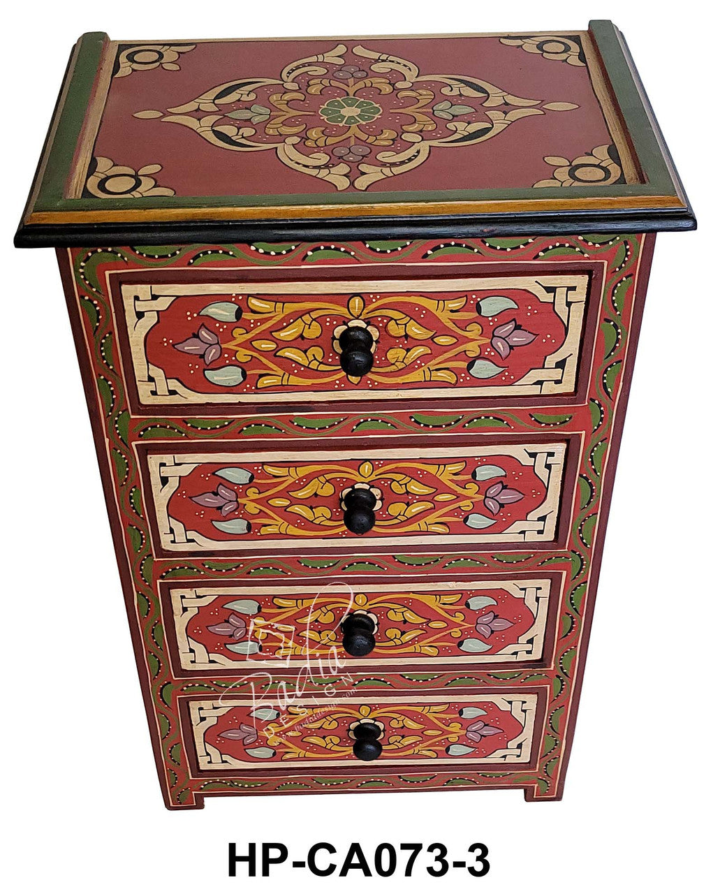 Hand Painted Cabinet Nightstand