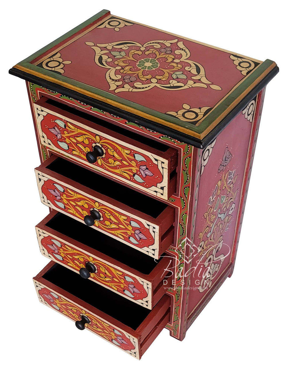 Hand Painted Cabinet Nightstand