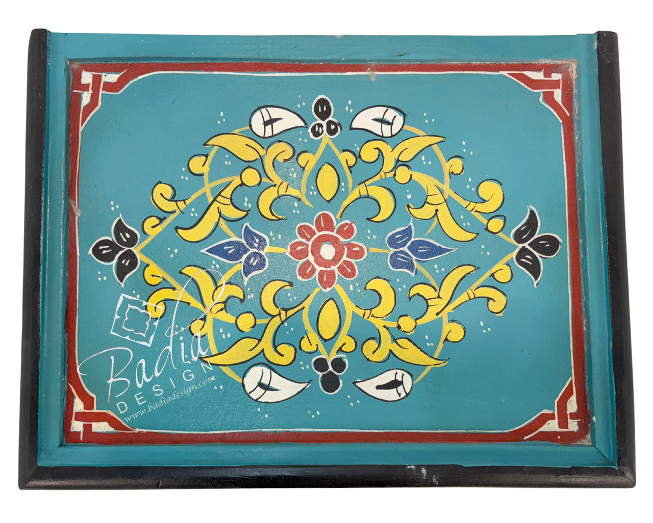 Small Multi-Color Hand Painted Nightstands