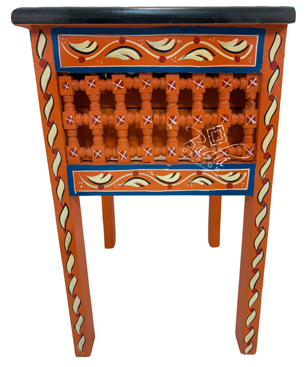 Small Multi-Color Hand Painted Nightstands
