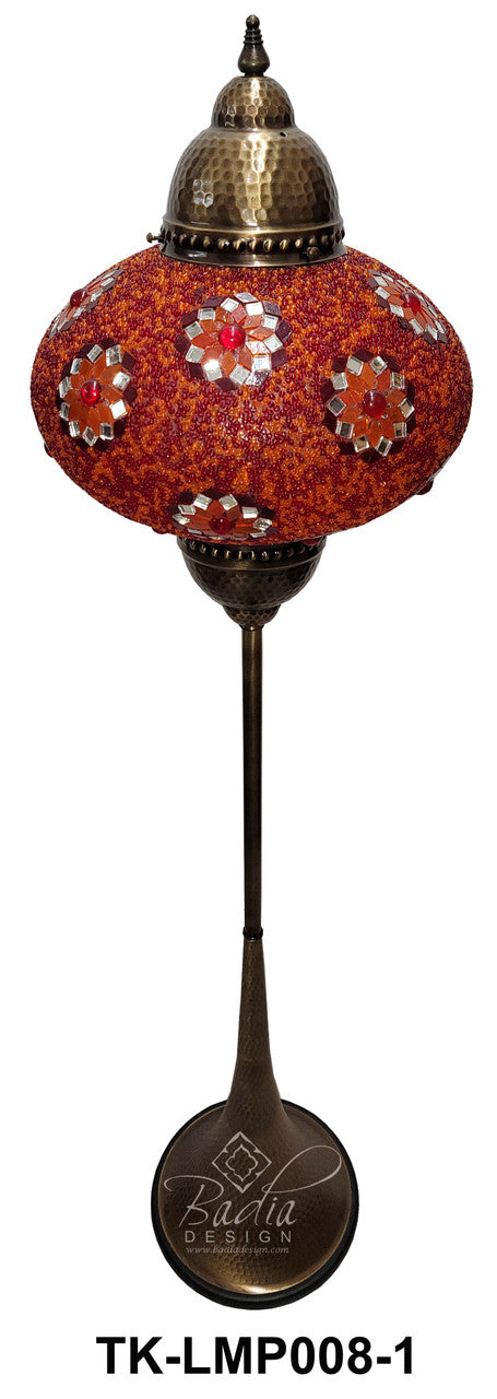 Turkish Mosaic Glass Floor Lamps