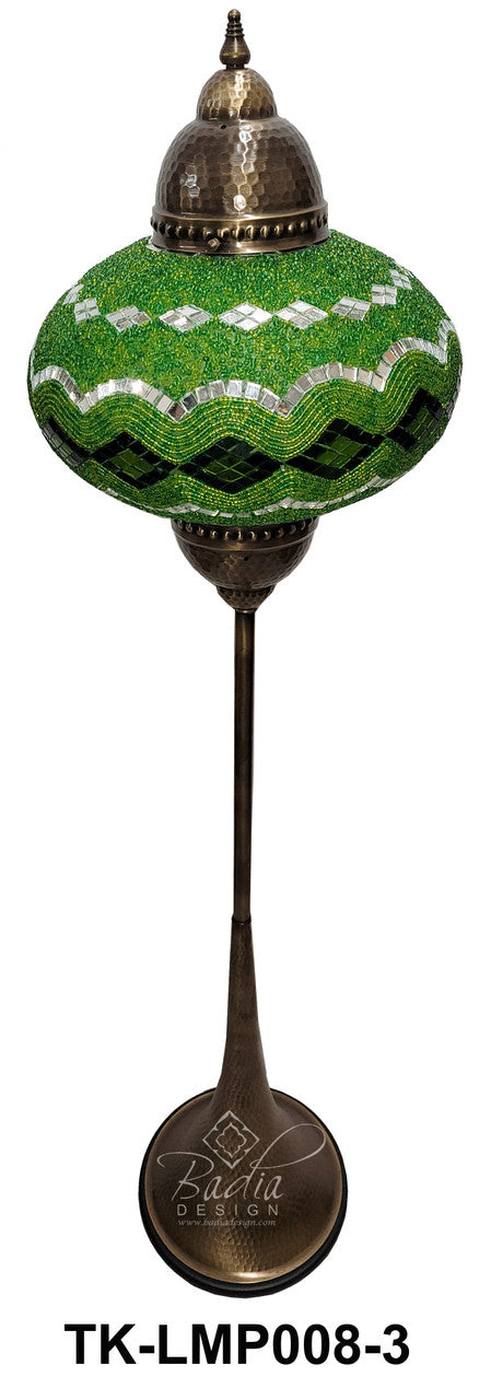 Turkish Mosaic Glass Floor Lamps