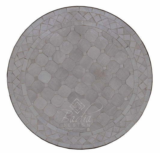 Moroccan Round Tile Table Top