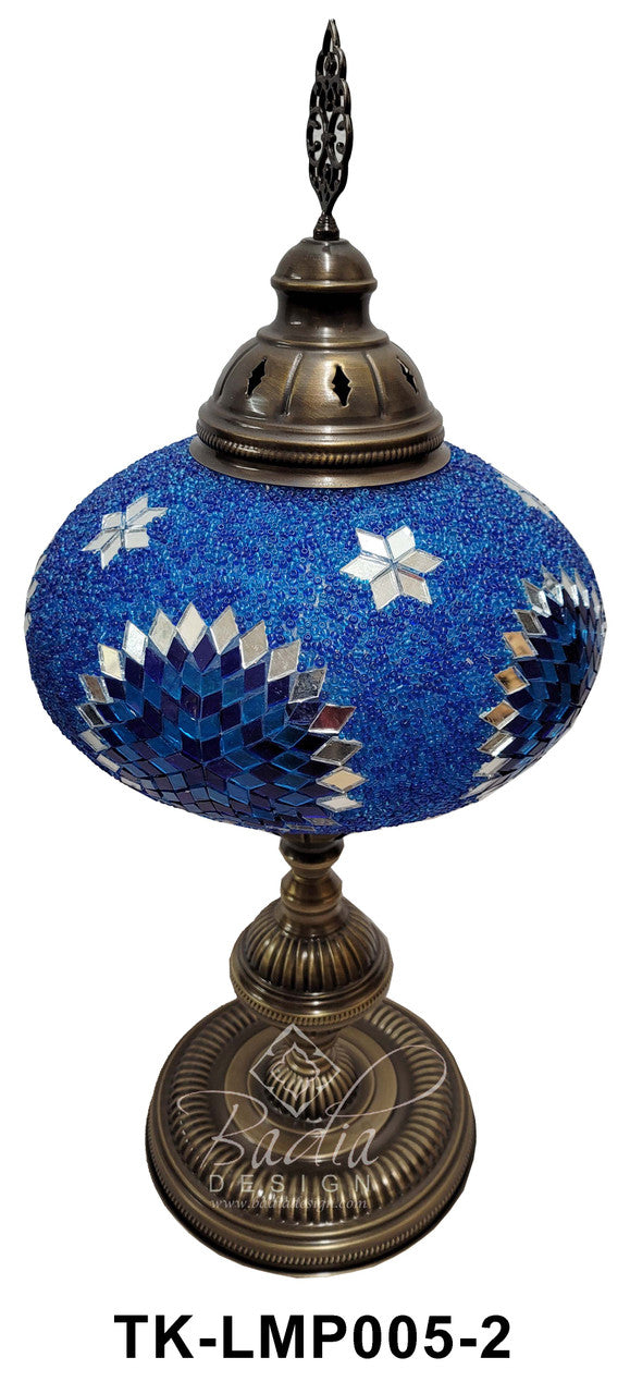 Turkish Mosaic Glass Desktop Lamps