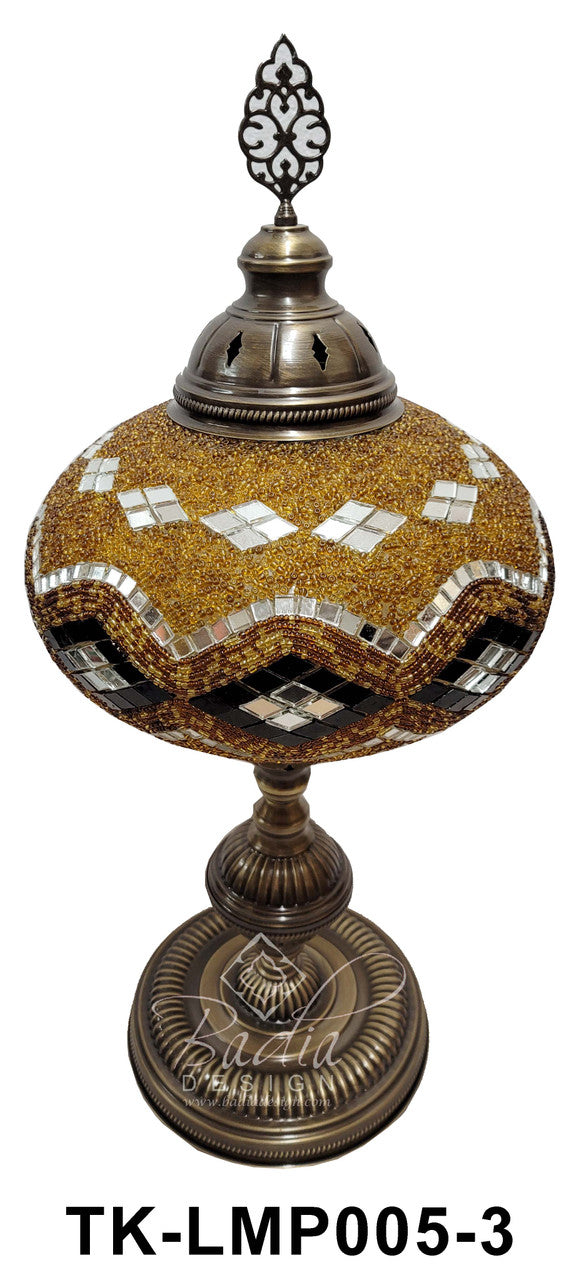 Turkish Mosaic Glass Desktop Lamps
