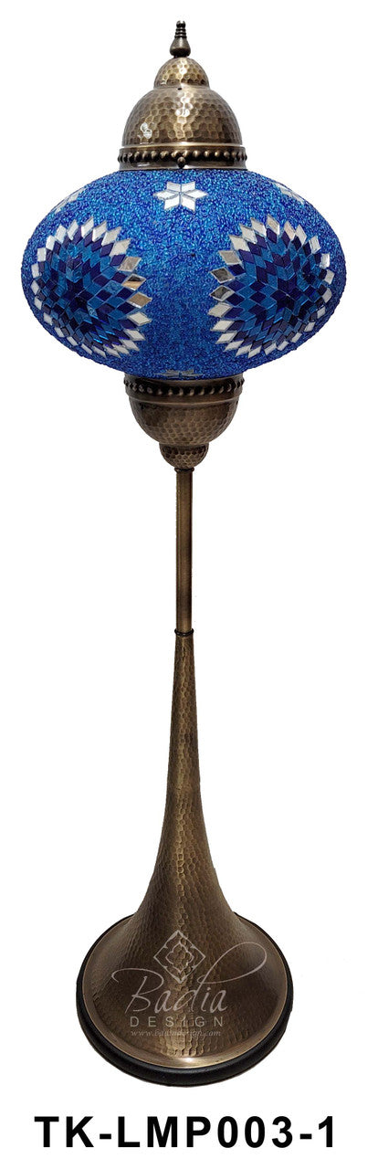 Turkish Mosaic Glass Floor Lamps