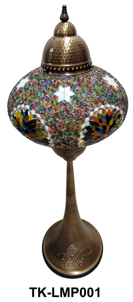 Turkish Mosaic Glass Floor Lamps