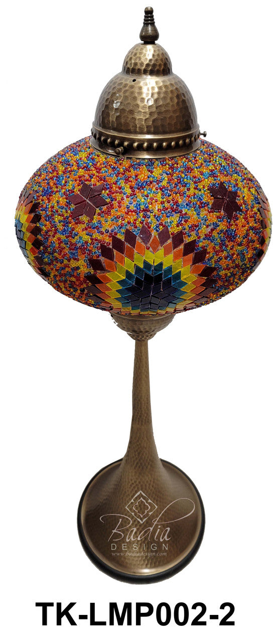 Turkish Mosaic Glass Floor Lamps
