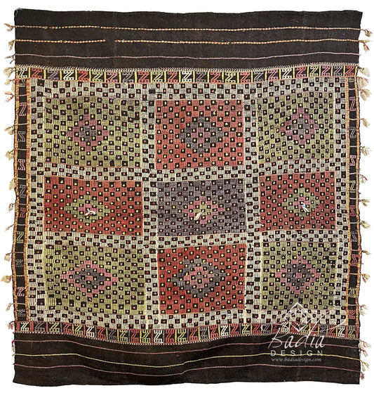 Brown Multi-Color Turkish Rug